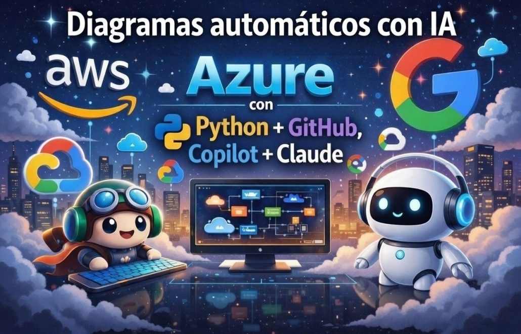 De IaC a DaC: Genera Diagramas de Arquitectura Cloud automáticamente con Python + IA Gratis
